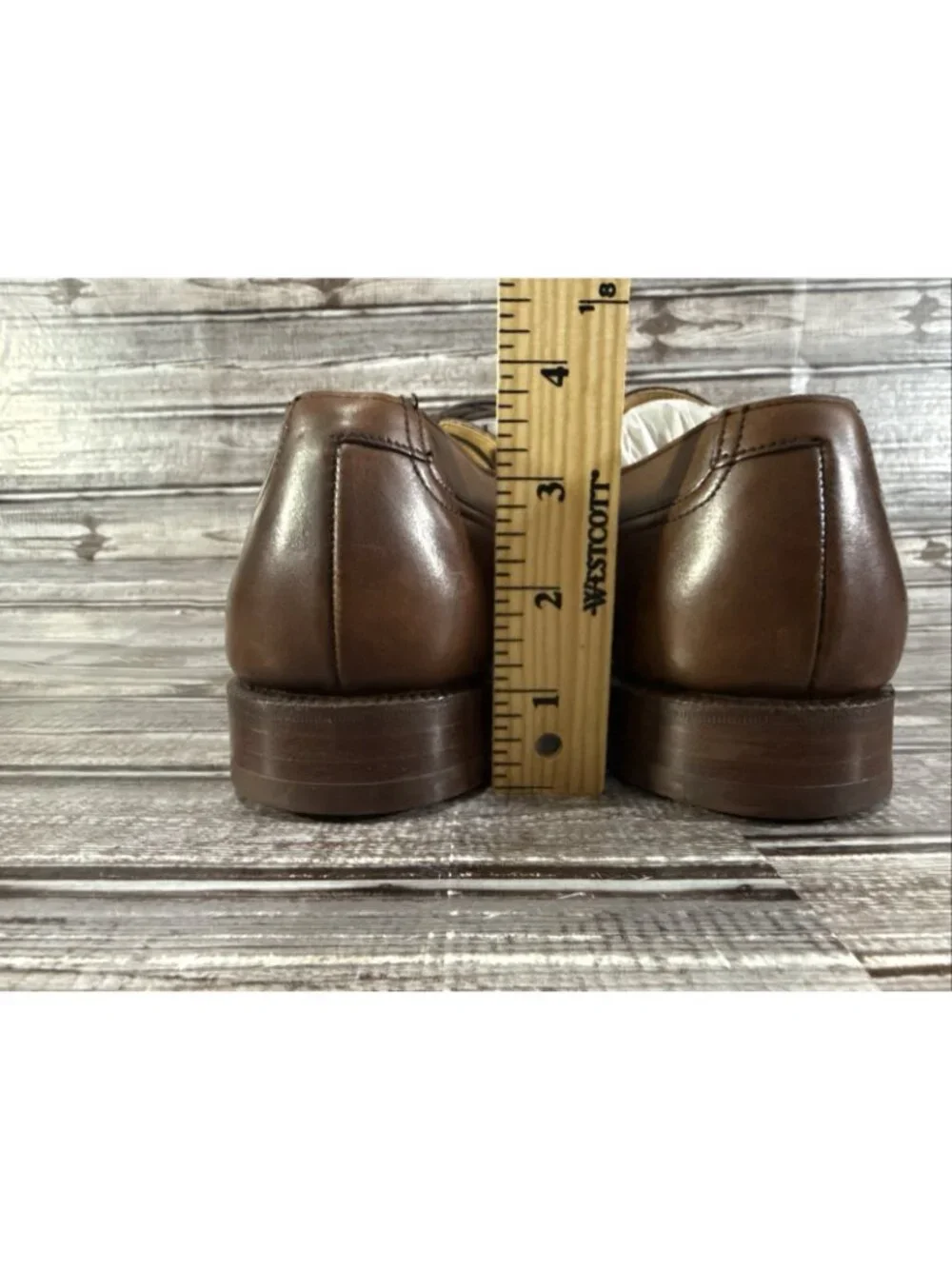 Peal & Co Brooks Brothers Split Toe Derby’s Shoes Sz 9.5 D Brown Leather England